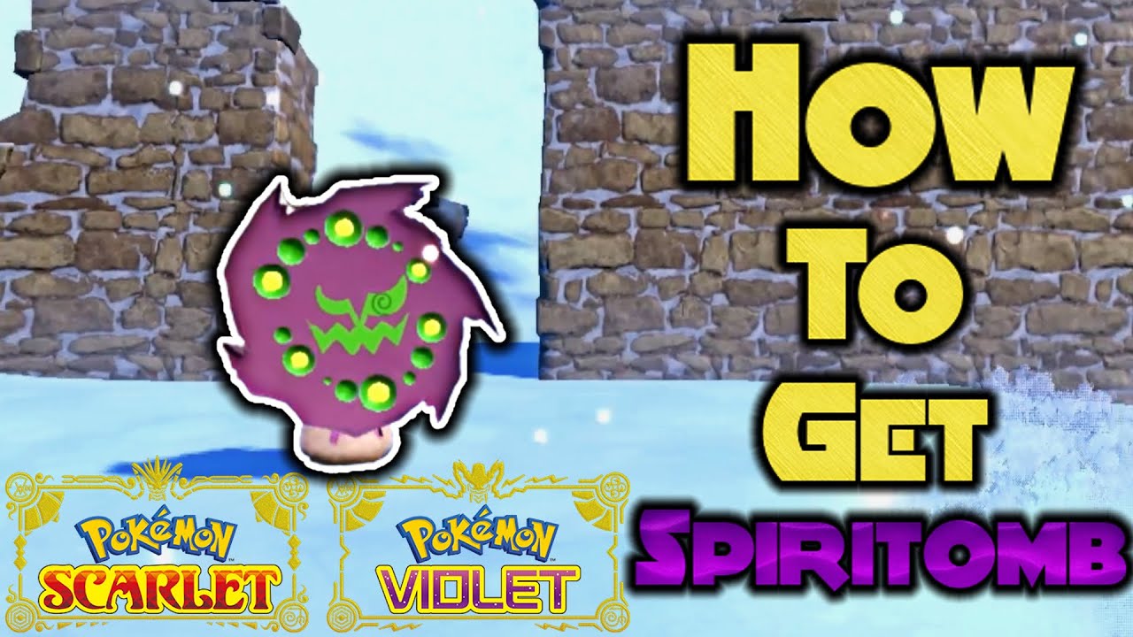 Pokemon Scarlet and Violet: Where to get Spiritomb