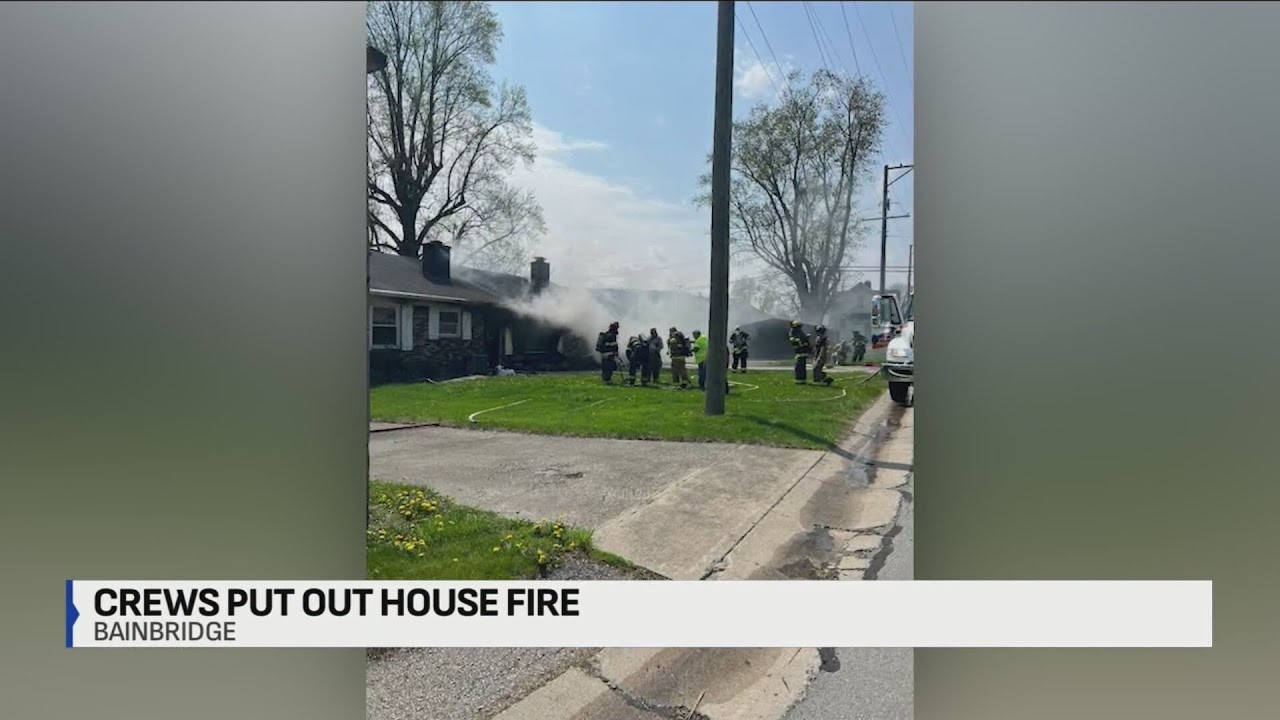 Volunteer crews respond to residence fire in Putnam County - YouTube
