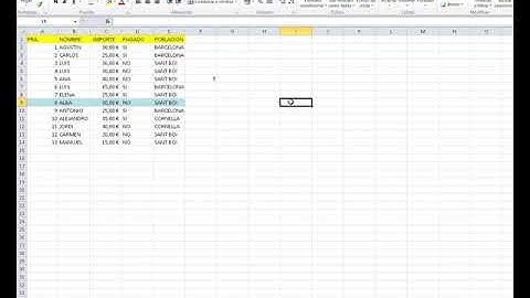 SECCION INICIO FORMATO CONDICIONAL RESALTAR COLUMNA Y FILA DEL CURSOR