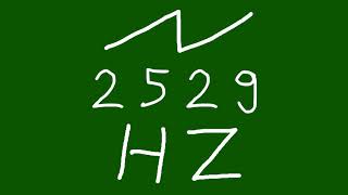 2529 hz saw