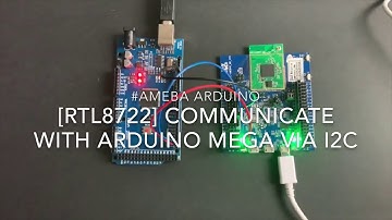 AMB22 I2C Communication between Arduino and Ameba RTL8722