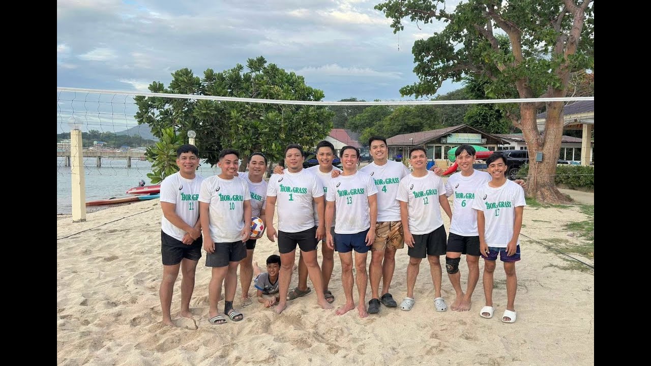 HORxGRASS Beach Volleyball Tournament Year 2 Team Ian-Rham VS Team Renz ...