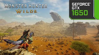 Monster Hunter Wilds - Gtx 1650 - Update 4 - Fps Test