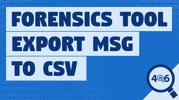 How to Convert .msg to .csv – Directly Change Outlook MSG File to Excel CSV Format