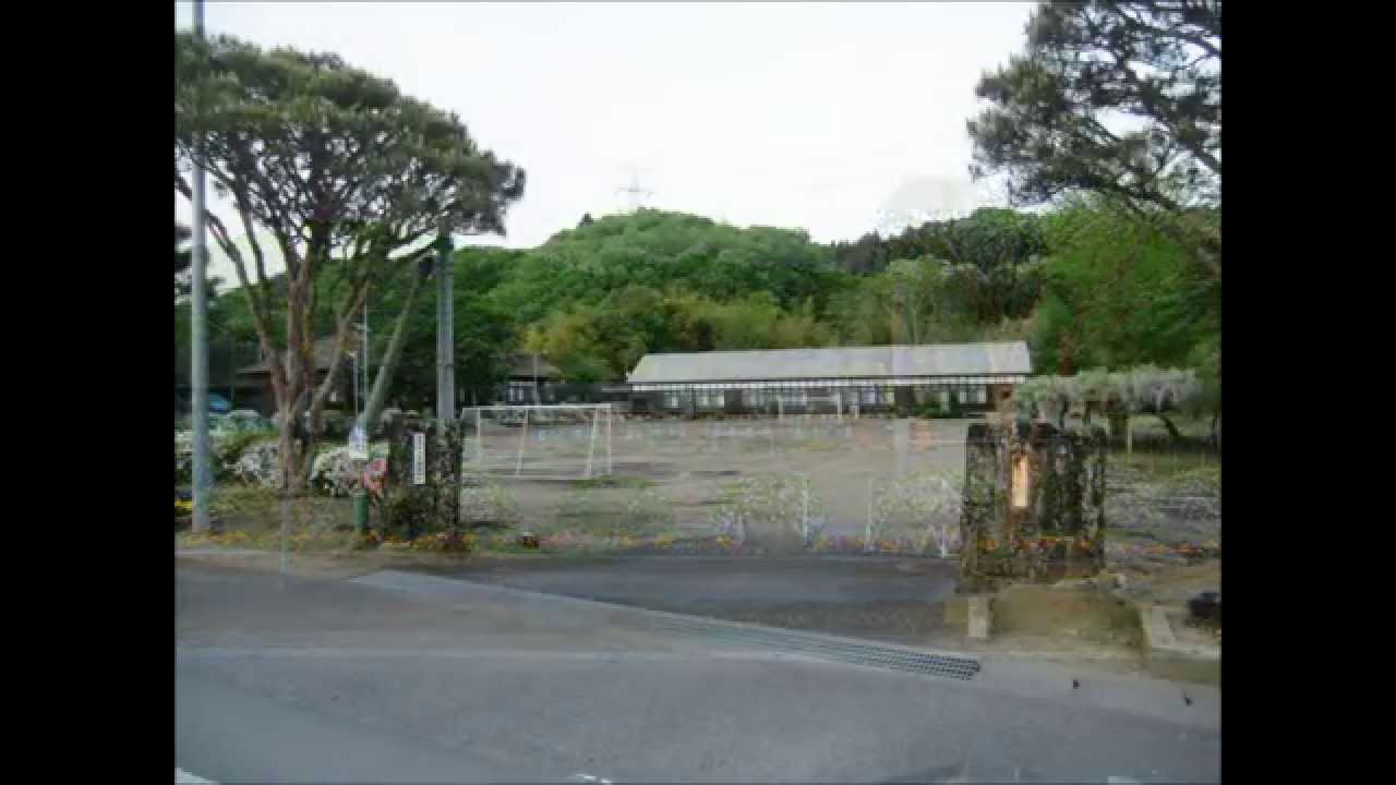 県境付近　山の廃校　【茨城県大子町　浅川小学校：　廃校シリーズ 8 】　　Closed school of Japan