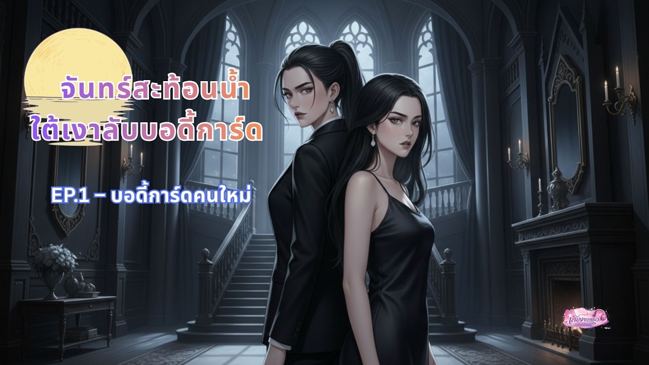 จันทร์สะท้อนน้ำ: ใต้เงาลับบอดี้การ์ด EP. 1 | บอดี้การ์ดคนใหม่  - นิยายเสียง Girl Love/Yuri