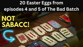 20 Easter Eggs from episodes 4 and 5 of the Bad Batch