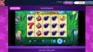 Juice n Fruits Slot Game on Wizardslots.com screenshot 5