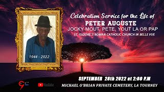 THE FUNERAL SERVICE OF PETER AUGUSTE AKA YUTE LA