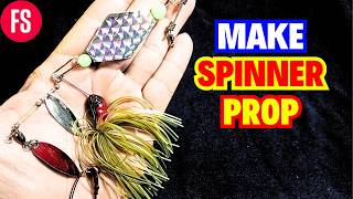 How to Make a Custom Spinner Prop Lure | DIY Vibration Predator Bait #6