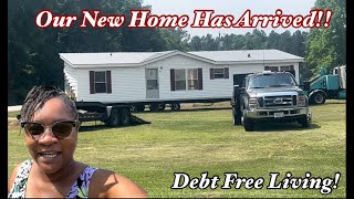 *NEW DEBT FREE LIVING! / OUR NEW HOME!! /MOBILE HOME SETUP!