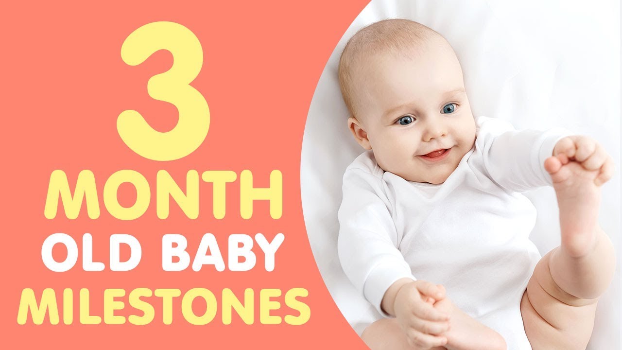 3 Months Old Baby Milestones - YouTube