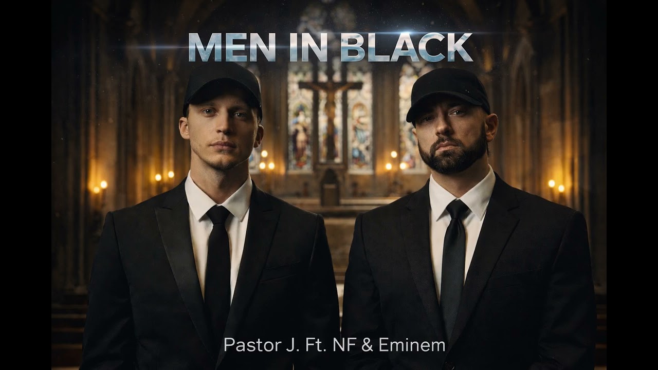 Pastor J ft. NF & Eminem - MEN IN BLACK #eminem #nfrealmusic #jesus #gospel #rap #worship #devil