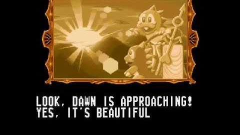 Bust-a-Move 4 (player vs computer) Ending (PSX)