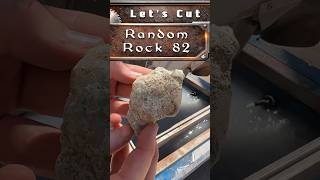 What's Inside Random Rock 82 #gemstones #rockcutting What's Inside Random Rock 82 #gemstones #rockcutting
