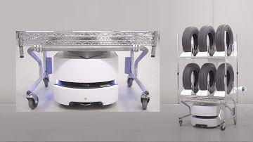 Smart Material Handling In Tyre Industry with OMRON Mobile Robots