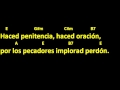 CANTOS PARA MISA - EL 13 DE MAYO - LETRA Y ACORDES - CANTO A LA VIRGEN DE FATIMA - EL TRECE