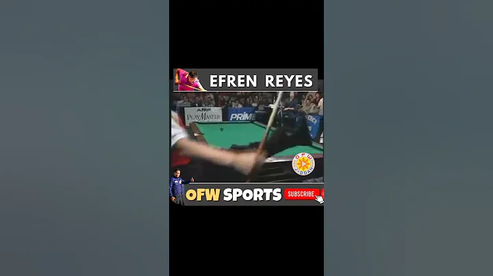 PRO BILLARDS LEGEND OF 9-BALLS: EFREN "BATA" REYES...