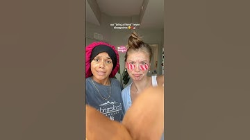makeup transition with bestie🙂‍↔️🫶🏼✨  #makeupinspo #makeuptransition #trending