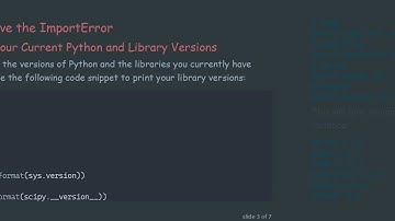 Resolving ImportError When Importing sklearn in Python