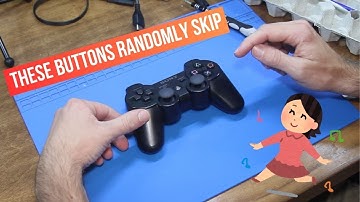Fixing a Dual Shock 3: Random button presses