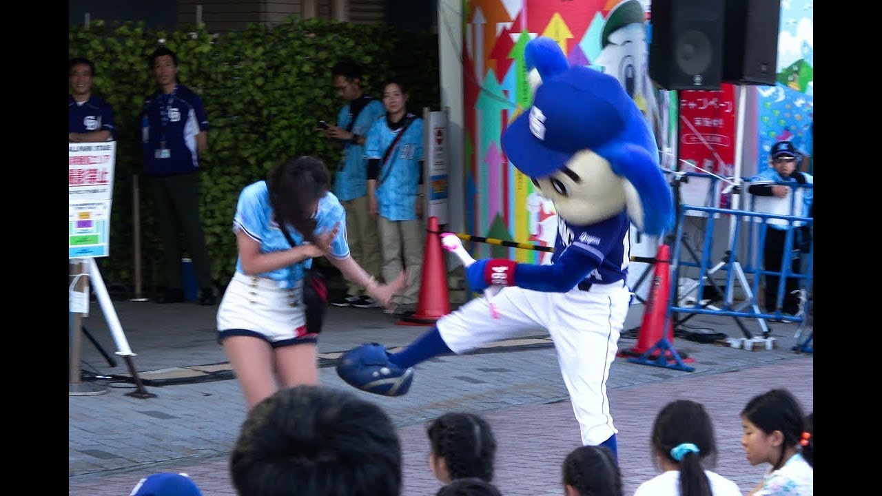 【ドアラ】マリーンズ×ドラゴンズ キャラクターバラエティーステージ＠ZOZOマリンスタジアム 2019/06/16