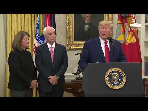 President Trump Presents the Presidential Medal of Freedom to Roger Penske