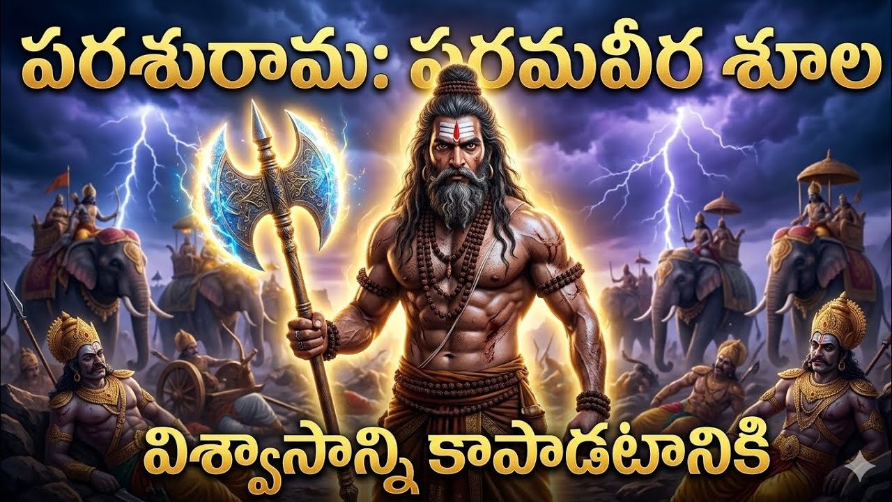🔥 “పరశురాముడు ఎందుకు క్షత్రియులను 21 సార్లు సంహరించాడు? | Parashurama Avatar Story”