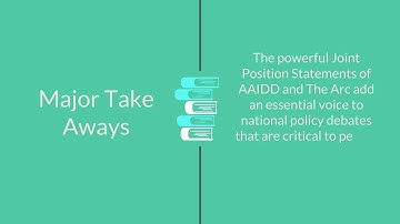 August 2017: Translational video for AAIDD journal