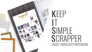 Keep It Simple Scrapper 2020 | Traveler