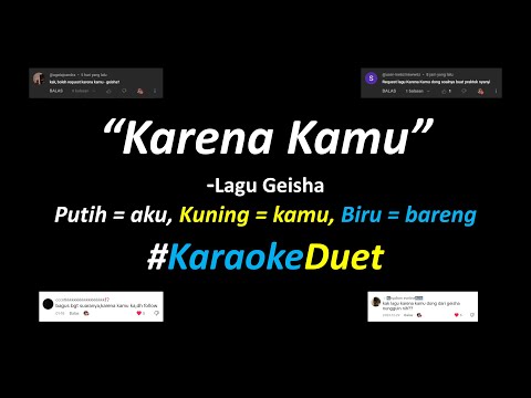 Geisha - Karena Kamu (Lyrics)