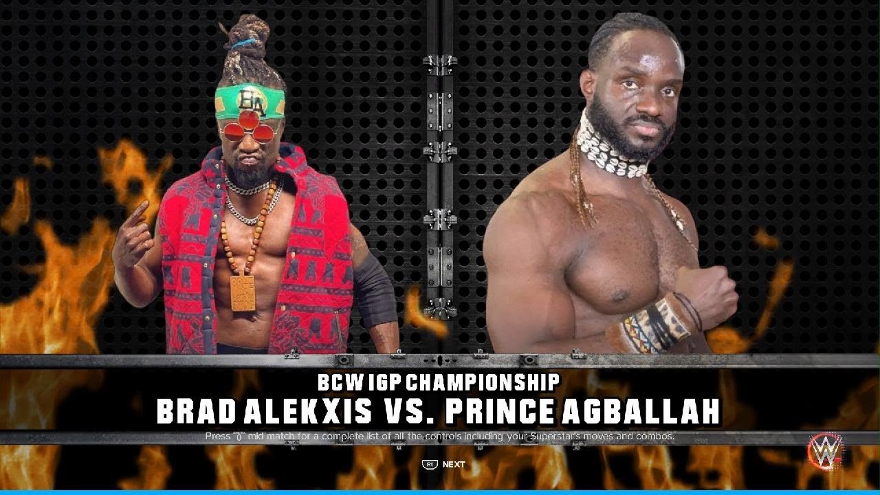 [BCW Dojo (Ep.21) Match 3] Brad Alekxis vs Prince Agballah {BCW IGP Championship 🏆} ❗❗❗