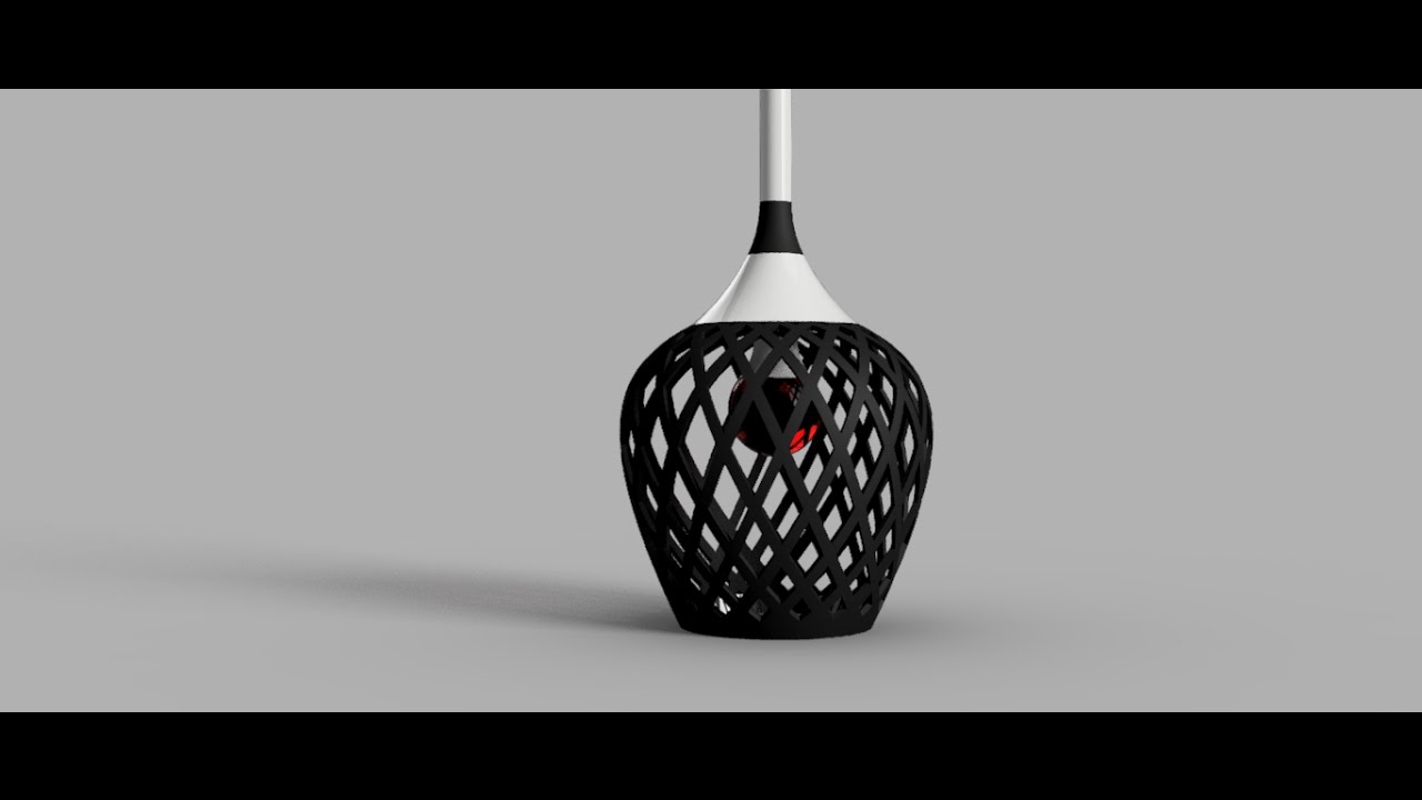 FUSION 360 Decorative lamp YouTube