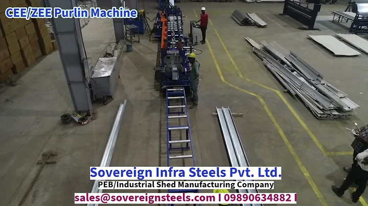 Sovereign Infra Steels Pvt. Ltd. : Cee/Zee Purlin Machine