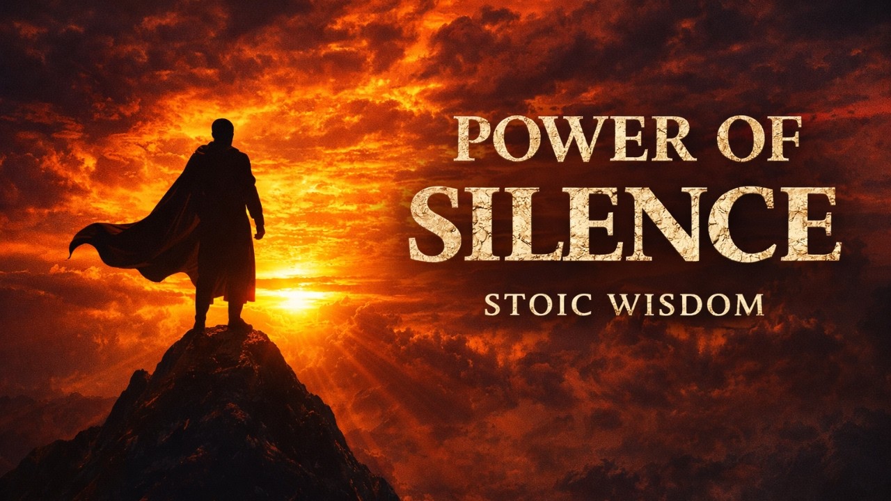 The Power of Silence: Why the Strong Speak Less | Stoic Philosophy ...