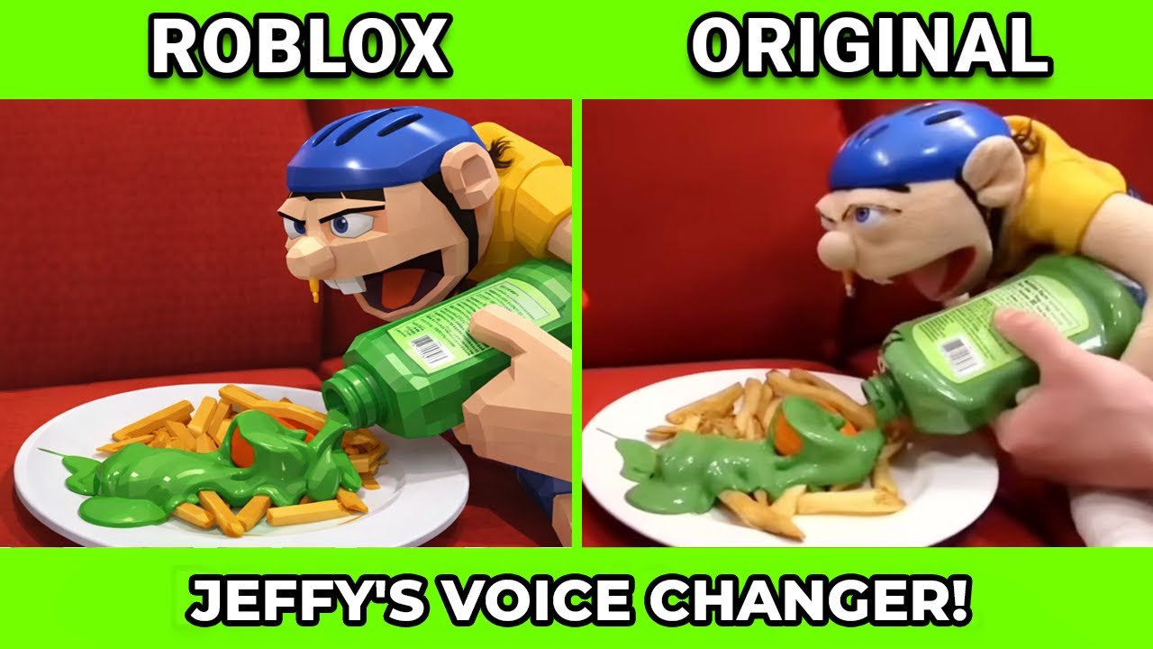 SML Movie vs SML ROBLOX: JEFFY VOICE CHANGE +  BEST SML VIDEOS ! Side by Side