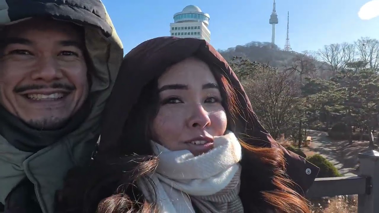 Final de ano na Coreia do Sul 🇰🇷 |  1º Starbucks da Coreia, Namsan Park e Virada de Ano | Parte 4