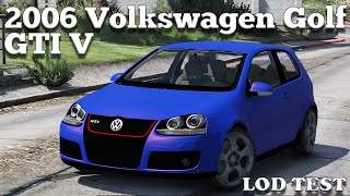 GTA V PC Mods - 2006 Volkswagen Golf GTI V [DOWNLOAD]