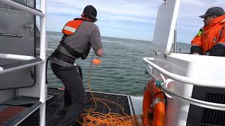 Columbia River Bar Pilots conduct man overboard training