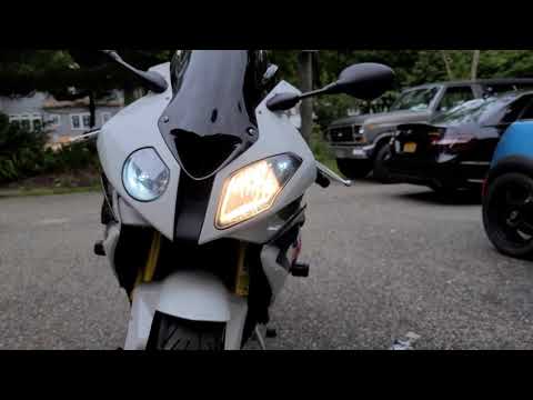 2014 BMW s1000rr Halogen removal and LED Light Install