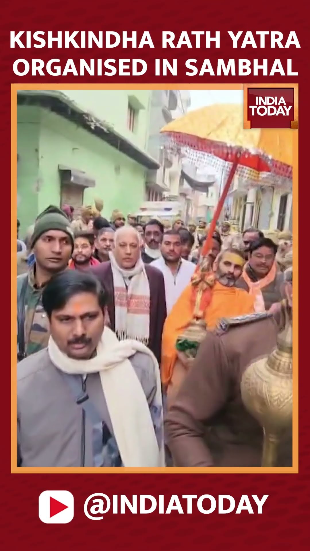 Kishkindha Rath Yatra Organised In Sambhal | India Today