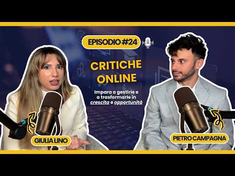 Video CRITICHE ONLINE - Impara a gestirle e a trasformarle in crescita e opportunità