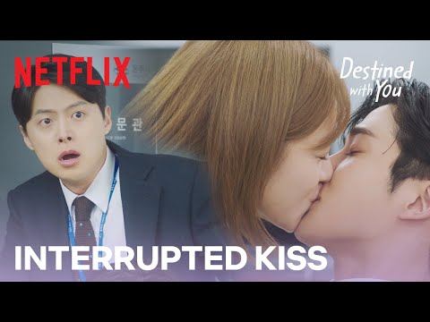 Another interrupted kiss?! They need a\