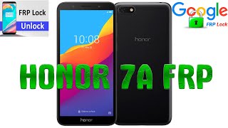 Honor 7A(DUA-L22). FRP. Android 8.1.0. Обход гугл аккаунта
