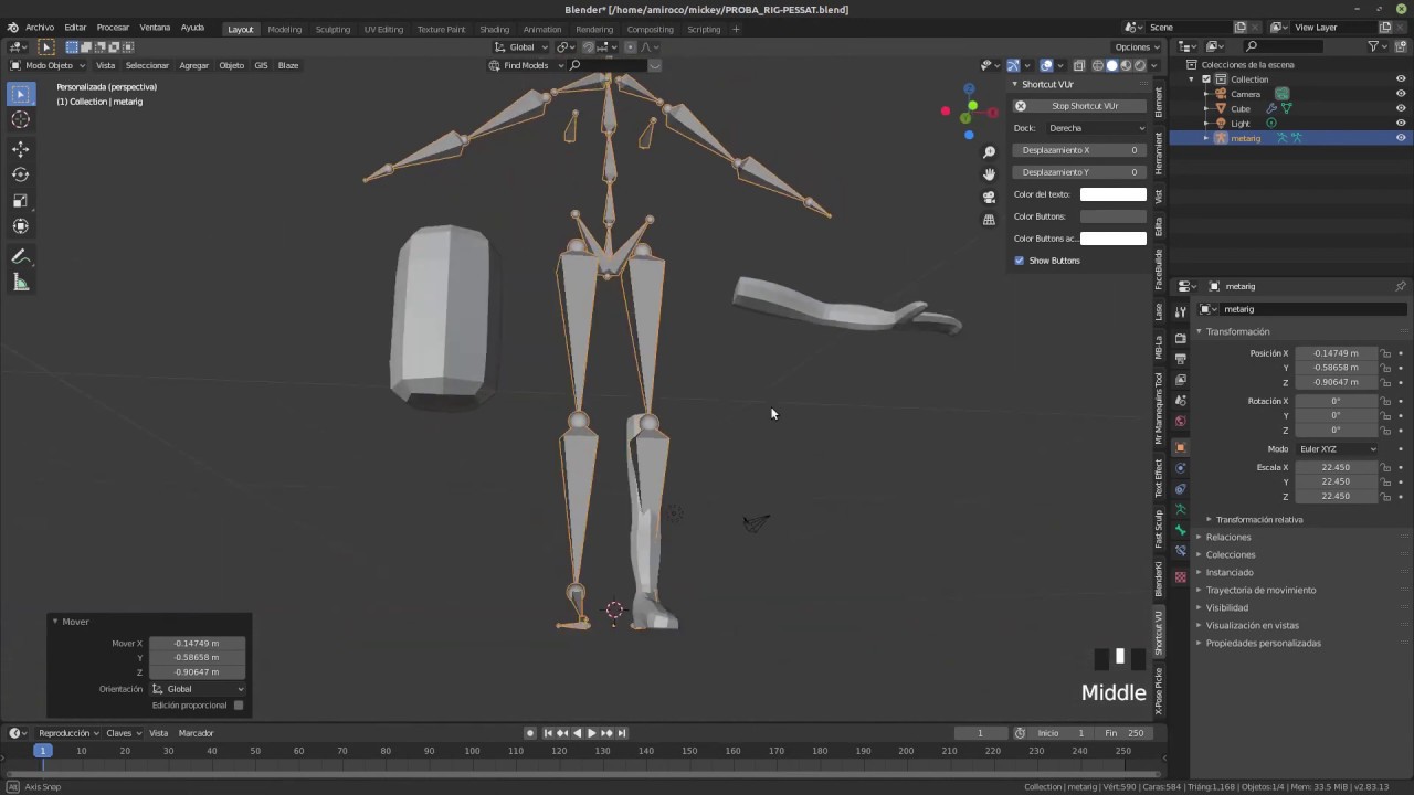 ESQUELET-RIGGING - YouTube