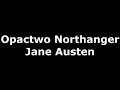 Opactwo Northanger  - Jane Austen • audiobook PL