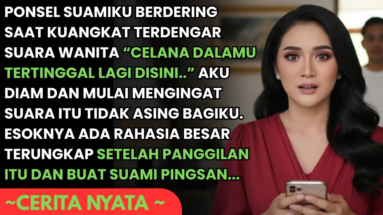 SAAT KUANGKAT TELFON SUAMIKU ADA SUARA WANITA YANG TA ASING KUDENGAR - ESOKNYA TERJADI HAL BESAR...