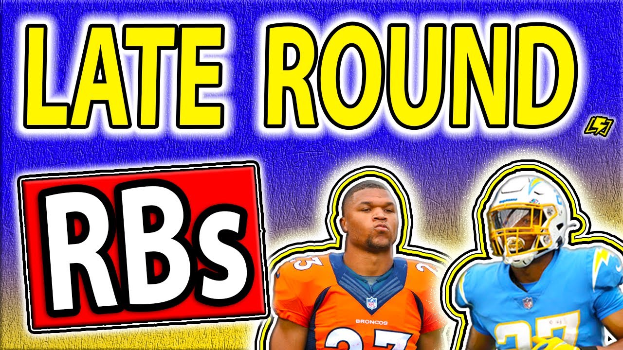 MUST OWN Late Round Running Backs for Fantasy Football 2021 YouTube