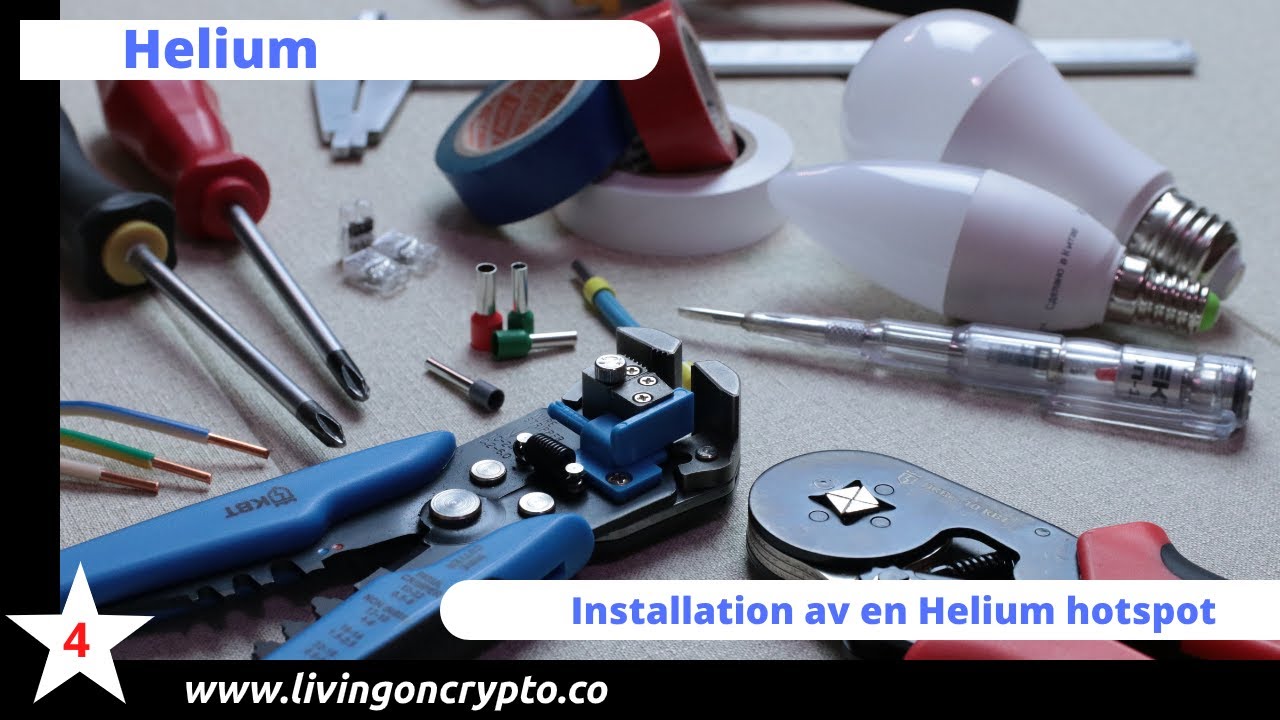 Helium - Installation av en Helium hotspot - med Michael J Ingvarson