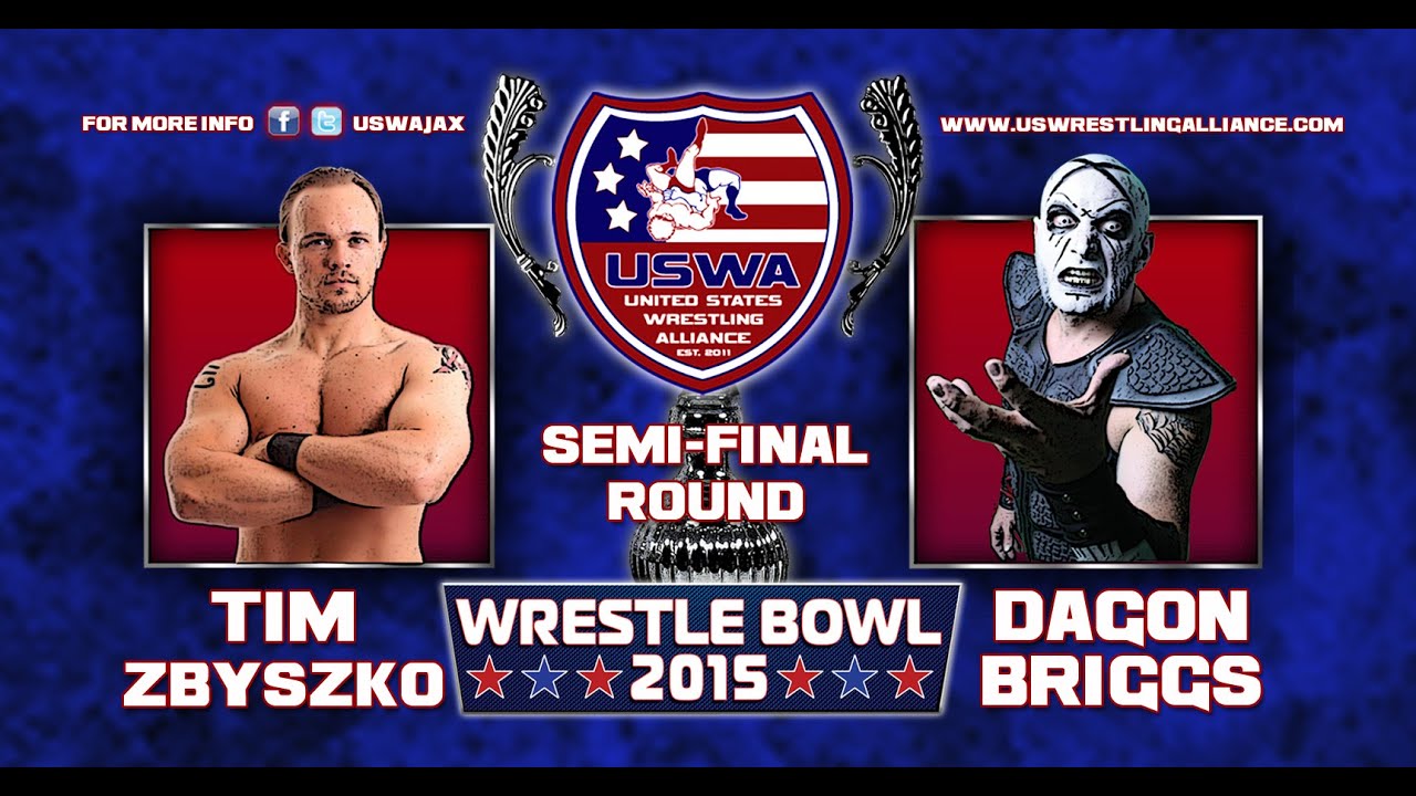 USWA: Tim Zbyszko v Dagon Briggs - (R2) Wrestle Bowl 2015